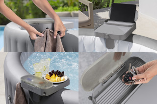 Bestway Xtras LAY-Z-SPA 4-in-1-Ablagetablett 32,2 x 30,2 x 18,15 cm