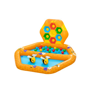 Bestway Planschbecken & Bällebad Lil' Beehive 127 x 119 x 61 cm