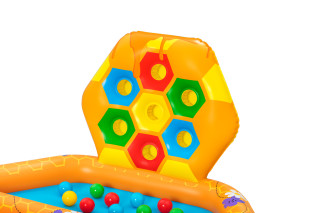Bestway Planschbecken & Bällebad Lil' Beehive 127 x 119 x 61 cm