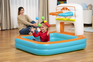 Bestway 3-in-1-Bällebad Kick 'n Swish 120 x 107 x 84 cm