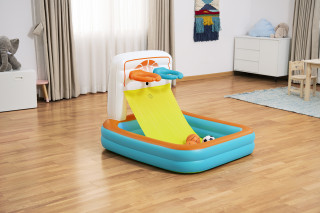 Bestway 3-in-1-Bällebad Kick 'n Swish 120 x 107 x 84 cm