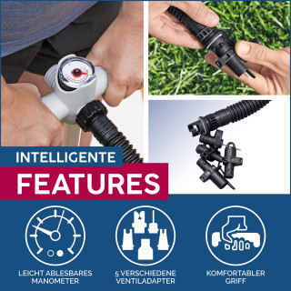 Bestway Air Hammer Sport-Hochdruckpumpe 1.800 / 3.450 ml