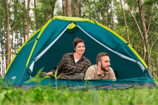Bestway 4-Personen-Zelt Wander Dome 200 x 240 x 135 cm