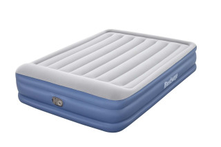 Bestway TriTech Doppelluftbett mit integrierter Elektropumpe 203 x 152 x 46 cm