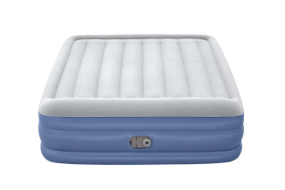 Bestway TriTech Doppelluftbett mit integrierter Elektropumpe 203 x 152 x 46 cm