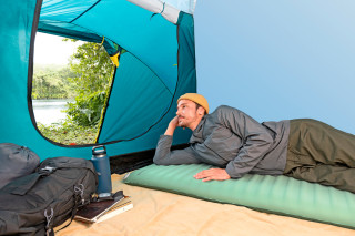 Bestway selbstaufblasende Single-Isomatte ComforTrek 183 x 63,5 x 7,6 cm