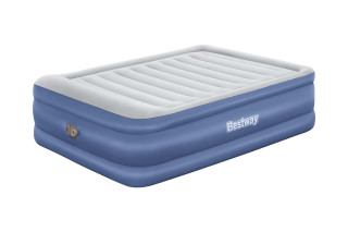 Bestway TriTech Doppelluftbett mit integrierter Elektropumpe 203 x 152 x 61 cm