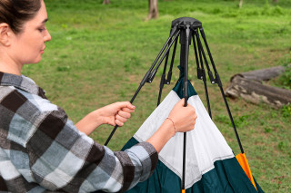 Bestway 4-Personen-Zelt Alpine Dome mit SwiftClick -System 350 x 240 x 138 cm
