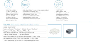 Bestway Polysphere Filterpumpe 5.678 l/h, 110 W