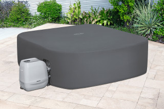 Bestway LAY-Z-SPA Xtras EnergySense Plus Thermo-Komplettabdeckung 230 x 230 x 71, eckig