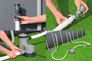 Bestway Salzwasseranlage Hydrogenic 6 g/h, 80 W