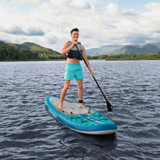 Bestway Hydro Force SUP Allround Board-Set Aqua Drifter mit Sitz 335 x 91,5 x 15 cm