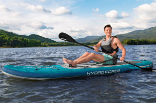Bestway Hydro Force SUP Allround Board-Set Aqua Drifter mit Sitz 335 x 91,5 x 15 cm