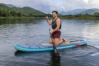 Bestway Hydro Force SUP Allround Board-Set Oceana Compactair mit integrierter Elektropumpe 305 x 84 x 15 cm