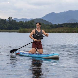 Bestway Hydro Force SUP Allround Board-Set Oceana Compactair mit integrierter Elektropumpe 305 x 84 x 15 cm