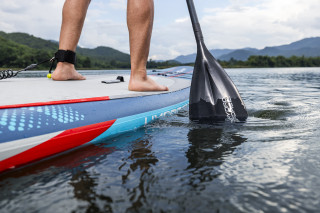 Bestway Hydro Force SUP Allround Board-Set Oceana Compactair mit integrierter Elektropumpe 305 x 84 x 15 cm