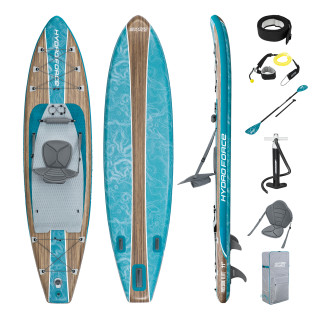 Bestway Hydro Force SUP Allround Board-Set Freesoul Elite mit Sitz 335 x 84 x 15 cm