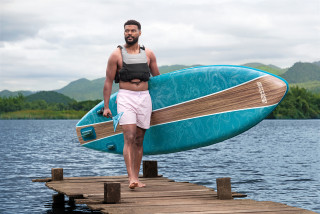 Bestway Hydro Force SUP Allround Board-Set Freesoul Elite mit Sitz 335 x 84 x 15 cm