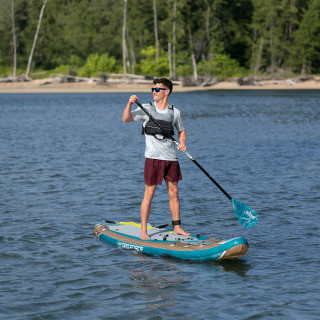 Bestway Hydro Force SUP Touring Board-Set Glider Elite mit Sitz 381 x 79 x 15 cm