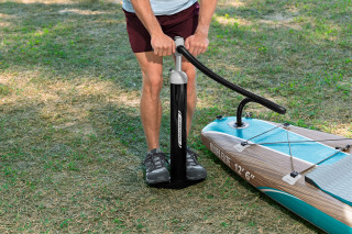 Bestway Hydro Force SUP Touring Board-Set Glider Elite mit Sitz 381 x 79 x 15 cm