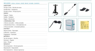 Bestway Hydro Force Kajak-Set Dash Elite X1 335 x 92 x 30 cm