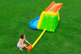 Bestway H2OGO! Mega-Wasserpark Wasserberg mit Dauergebläse 435 x 286 x 267 cm
