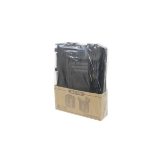 NATURE Thermo-Kompostsilo - PP, 350 l, schwarz, faltbar - H 81,6 x 73,5 x 73,3 cm