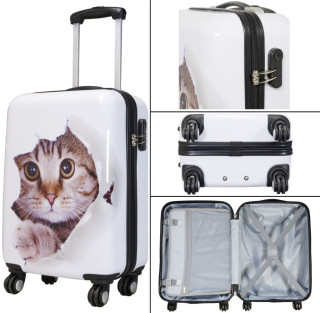 Kofferset 3tlg Reisekoffer Polycarbonat Hartschale KATZE