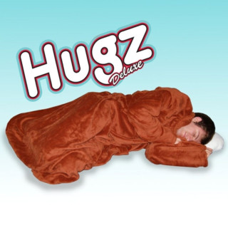 Hugz Deluxe Kuscheldecke Decke Wolldecke mit Ärmeln