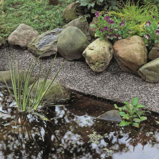 Ubbink Steinfolie Classic 0,4 x 500 cm, grau