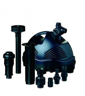 Ubbink Elimax 2000 Springbrunnenpumpe - Qmax(l/h) 2200, 35W, Hmax(m) 2,20, 1/2" - Wasserglocke 100cm, Vulkan H130x100 cm, Schaumsprudler 20cm