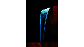 Ubbink Niagara 60 cm LED Set - Pumpe 3900 l/h, Becken 65l, Schlauch 2m - für eine Einbauhöhe von max. 50 cm