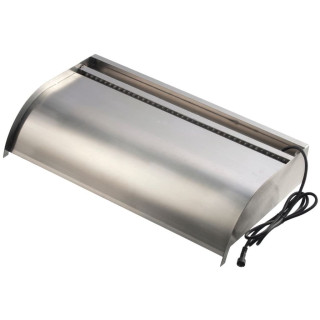 Ubbink Nevada 60 - Wasserfall, Inox 304, Trafo 12V, 35 LEDs kaltweiß, 1" - H13 x 60 x 33 cm, LED: 240 Lumen, EEK A+, 4W