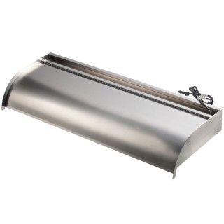 Ubbink Nevada 90 - Wasserfall, Inox 304, Trafo 12V, 62 LEDs kaltweiß, 1" - H13 x 90 x 33 cm, LED: 420 Lumen, EEK A+, 7W