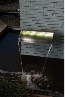 Ubbink Nevada 60 cm LED Set - Pumpe 3900 l/h, Becken 150l, Schlauch 2m - für eine Einbauhöhe von max. 50 cm
