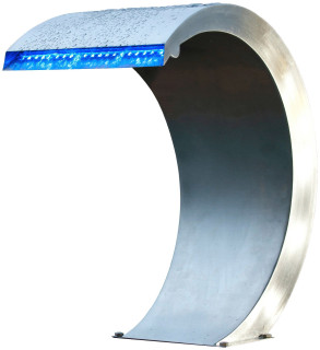 Ubbink Mamba mit LED - Inox 316L, 20 LEDs blau, 12V