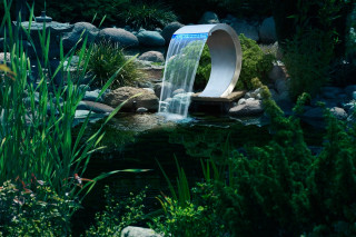 Ubbink Mamba mit LED - Inox 316L, 20 LEDs blau, 12V