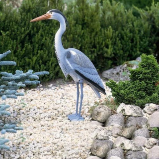 Ubbink Fischreiher - Zwei Füße, inkl. Erdspieß - H87 cm