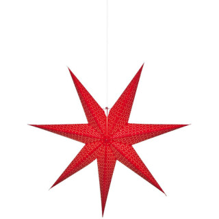 Star Trading Weihnachtsstern, 1 x E14/25W, rot, Rot