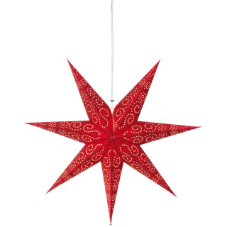 Star Trading Weihnachtsstern ANTIQUE, rot