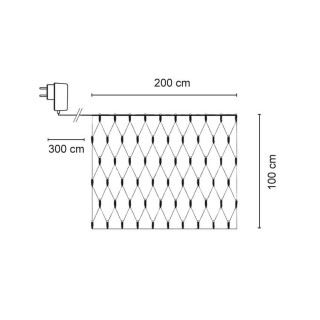 LED-Minilichternetz