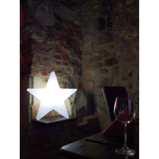 8 seasons design beleuchteter Stern SHINING STAR E27/20W-ESL