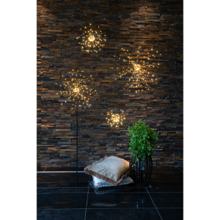 STAR Trading LED-Stern Firework zum Hängen 120 BS ww/schwarz