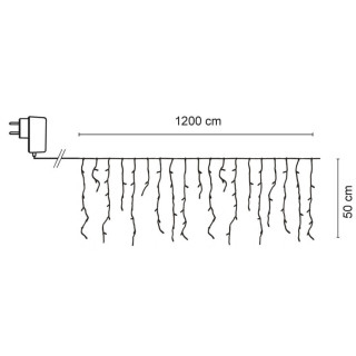 LED-Minilichtervorhang