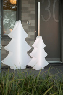 8 seasons - Motivleuchte Shining Tree 78 cm weiß RGB LED