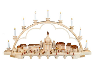 Schwibbogen Alt Dresden Gross 103x22x55cm