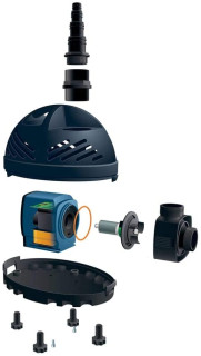 Ubbink CASCADEMAX 9000 - Wasserfall- und Bachlaufpumpe - Qmax(l/h) 9350, 80W, Hmax(m) 6,00, 1 1/2''
