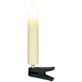 Rotpfeil Weihnachtskette 30-fl., innen, matt/elfenbein