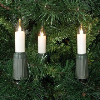 Rotpfeil LED-Weihnachtskette Länge 12,60 m, 15 x E14/3V/0,1W