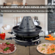 Syntrox Tatarenhut Grill Raclette für 6 Personen